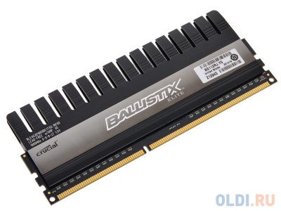   4Gb PC3-14900 1866MHz DDR3 DIMM Crucial Ballistix Elite 9-9-9-27 BLE4G3D1869DE1TX