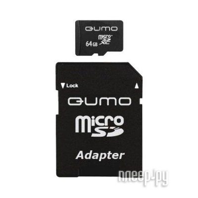   64Gb - Qumo - Micro Secure Digital XC Class 10 QM64GMICSDXC10U1    SD (