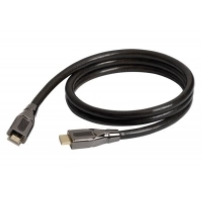  HDMI - HDMI 19M/19M 3.0 , V1.4 High speed with Ethernet, Real Cable,  [HD-E-Flat/3m00