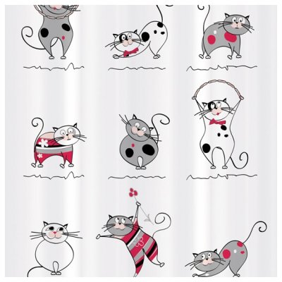    Tatkraft Funny Cats Textile   