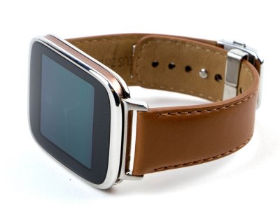   ASUS ZenWatch 2 WI501Q Silver/Brown (90NZ0042-M00720)