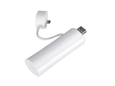  Yoobao Easy Handed Power Bank 2600 mAh YB-6103 White