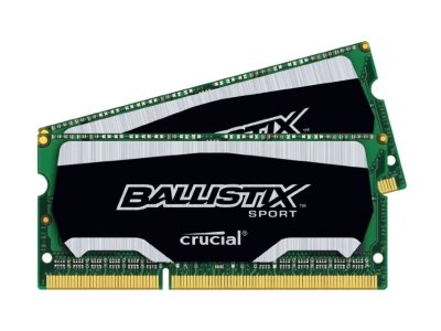   Crucial PC3-12800 SO-DIMM DDR3L 1600MHz - 16Gb KIT (2x8Gb) BLS2C8G3N169ES4CEU