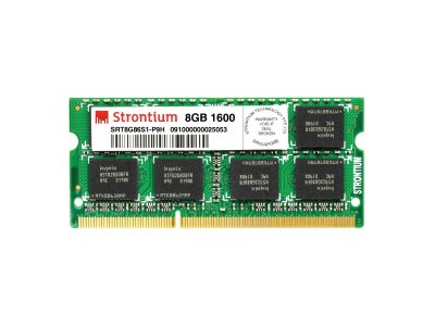   Strontium PC3-12800 SO-DIMM DDR3L 1600Mhz CL9 - 8Gb SRT8G86S1-P9M