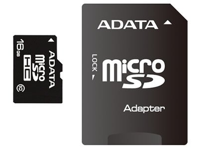   16Gb - A-Data - Micro Secure Digital HC Class 10 AUSDH16GCL10-RA1    SD