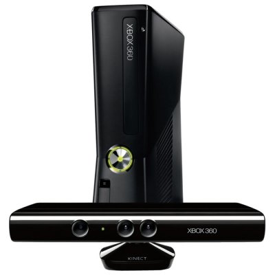   Microsoft XBox 360 Slim 4Gb / 4 GB +   Kinect +  Carnival Games