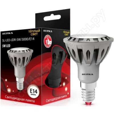   3  Supra PROMO SL-LED-PR-R39-5W/4000/E14-set