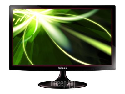  18.5" Samsung S19C300B Black (LED, LCD, 1366x768, 2 ms,170/160, 250 cd/m , 1000:1, +DVI)