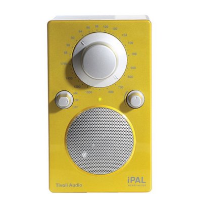  Tivoli Audio iPAL High Glossy Yellow-Silver