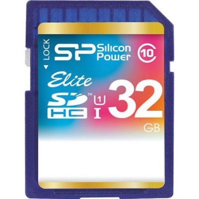   SD 32Gb Silicon Power Elite SDHC Class 10 UHS-I U1 (40/15 Mb/s)