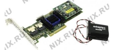  Adaptec 6805TQ ASR-6805TQ Single PCI-E x8, 8-port SAS/SATA 6Gb/s 0/1/1E/10/5/5EE/6/50/60,