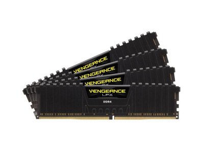   16Gb (4x4Gb) PC4-21300 2666MHz DDR4 DIMM Corsair CMK16GX4M4A2666C15 unbuffered Re