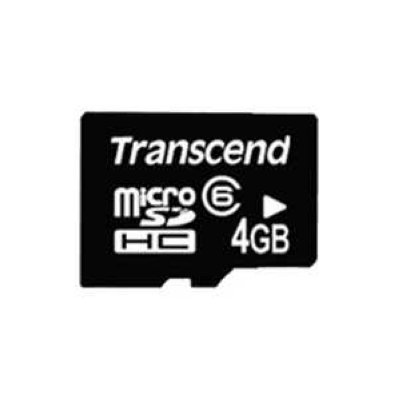   Transcend TS4GUSDC6 microSDHC 4GB