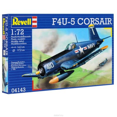  Revell F4U-5 Corsair, 1:72, (3) 04143