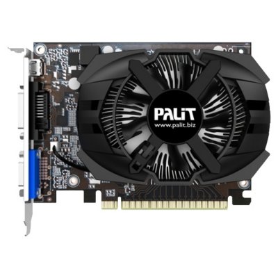 Palit GeForce GTX 650  PCI-E 1Gb GDDR5 128bit 28nm 1058/5000MHz DVI(HDCP)/Mini HDMI/VGA RT