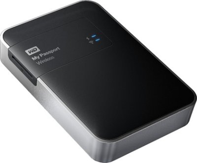     2.5" 2000Gb WD My Passport Wireless WDBDAF0020BBK-EESN USB3.0 