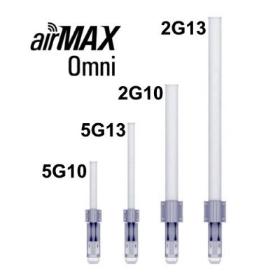  Ubiquiti AMO-5G10,  MIMO 2x2, 5.15 - 5.85 GHz, 10 dBi