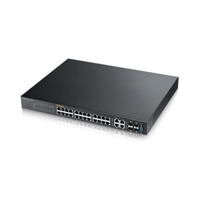 ZyXEL GS2210-24   (24UTP 10 / 100 / 1000Mbps + 4Combo 1000BASE-T / SFP)