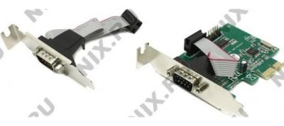  Orient XWT-PE2SLP (OEM) PCI-Ex1, 2xCOM9M, Low Profile