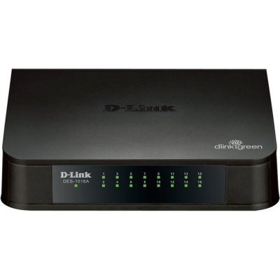  D-LINK DES-1016A/E1B  16  10/100Mbps