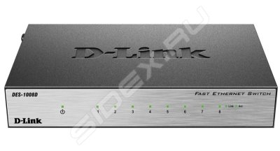  D-Link (DGS-1008D /I2B) 8-port Gigabit Switch (8UTP 10/100/1000Mbps)