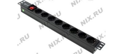 5bites (PDU819A07)    19",  1U 8 ,    IEC-320-C13