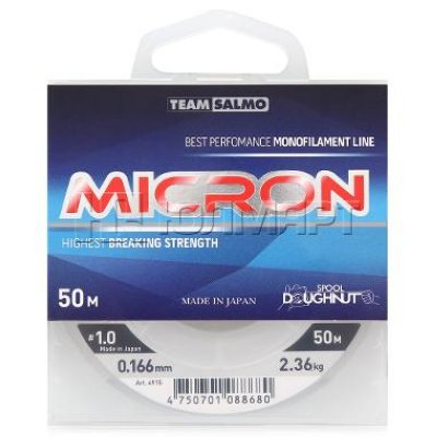    Team Salmo MICRON 4915-016 050/016 50 , 0.166  (1.0),  2,36 