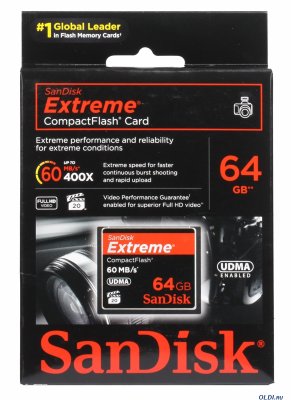    SanDisk Compact Flash CF 64GB Extreme