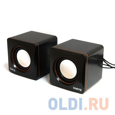  Dialog Colibri AC-04UP BLACK-ORANGE - 2.0, 6W RMS, -, .  USB