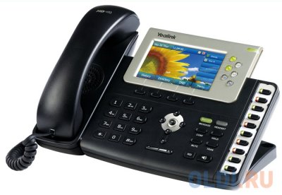  VoIP Yealink SIP-T38G SIP-,  , 6 , BLF, PoE, GigE