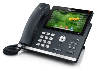  VoIP Yealink SIP-T48G   , 6 , BLF, PoE, GigE,  