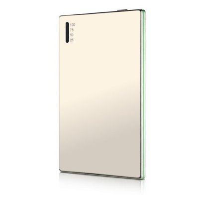   HIPER Power Bank SLIM SLIM2000 Golden Mirror, 