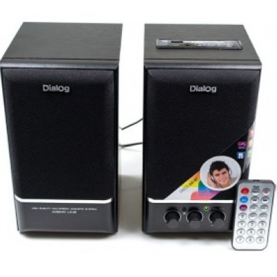  Dialog AD-07 Black 2.0 (2x12W)