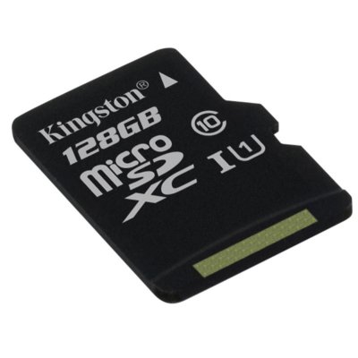   128Gb - Kingston MicroSDXC Class 10 UHS-I U1 Canvas Select SDCS/128GBSP (!)