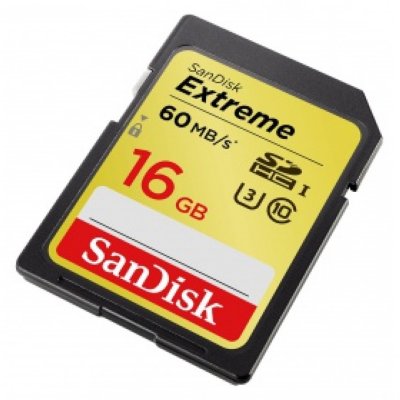   SD 16Gb SanDisk Extreme (SDSDXN-016G-G46) SDHC Class 10 UHS-I