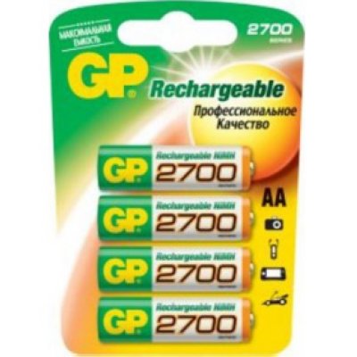  GP (AA, NiMH, 2700mAh, 4 )