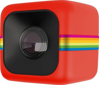 Polaroid   Cube Red