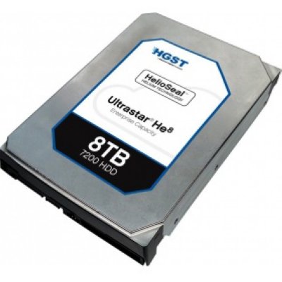   HDD 8000Gb SATA-III HGST (Hitachi) Ultrastar He8 (0F23668, 7200rpm, 128Mb)