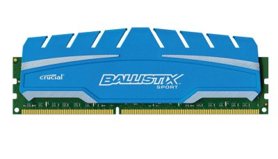  DDR3 4Gb (pc-12800) 1600MHz Crucial, Ballistix Sport CL9 (BLS4G3D1609DS1S00CEU)