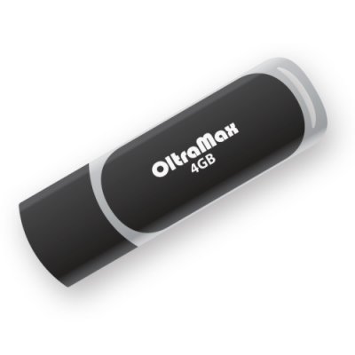  USB Flash Drive 4Gb - OltraMax 20 Black OM004GB20-B