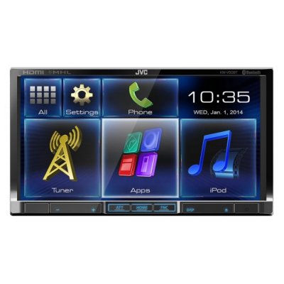  JVC KW-V420BT 7" 800x480 USB MP3 DVD CD FM 2DIN 4x50  