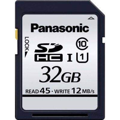   Panasonic RP-SDRC32GAK SDHC 32Gb 45MB/s, Class 10, UHS-I