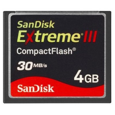   CF 4Gb Sandisk Extreme III 30MB/s