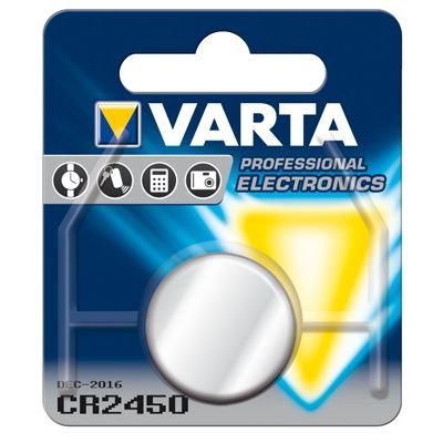  VARTA ELECTRONICS CR 2450