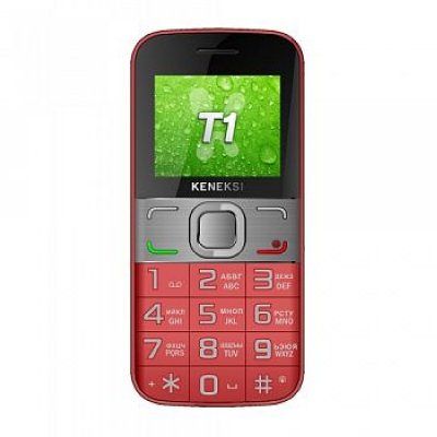   KENEKSI T1 Red 2" 176x220 2 Sim Bluetooth  T1 Red