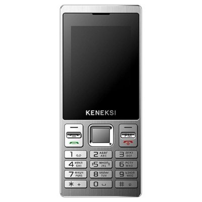   KENEKSI X8 Silver 2.4" 320x240 2 Sim Bluetooth  X8 Silver