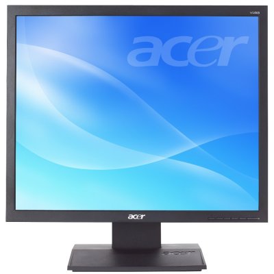  19" Acer V193LAObd (UM.CV3EE.A09) (Black) (LCD, 1280x1024, D-Sub, DVI)