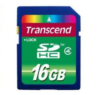   Transcend SDHC Class 4 16Gb