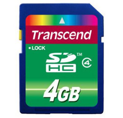   SDHC 4Gb Transcend Class4 (TS4GSDHC4)