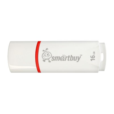 - SmartBuy Crown (SB16GBCRW-W) USB2.0 Flash Drive 16Gb (RTL)